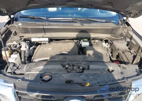 2019 Nissan Pathfinder Sl из США, поврежденный, VIN 5N1DR2MM3KC597724